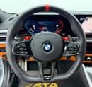 BMW M4 COMPETITION M XDRIVE 2026 BMW M4 Competition, BMW Warranty+Service Contract, GCC