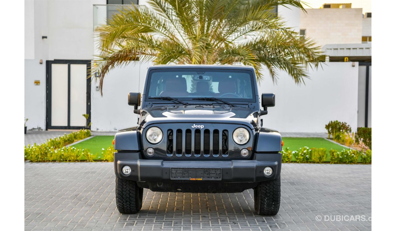 Jeep Wrangler Unlimited Rubicon - AGENCY WARRANTY - AED 2,233 Per Month - 0% DP