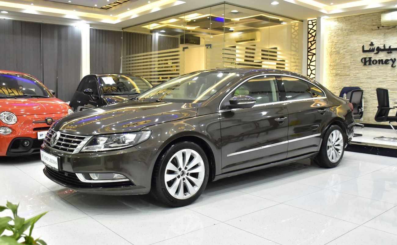 Volkswagen CC EXCELLENT DEAL for our Volkswagen CC ( 2015 Model ) in Brown Color GCC Specs