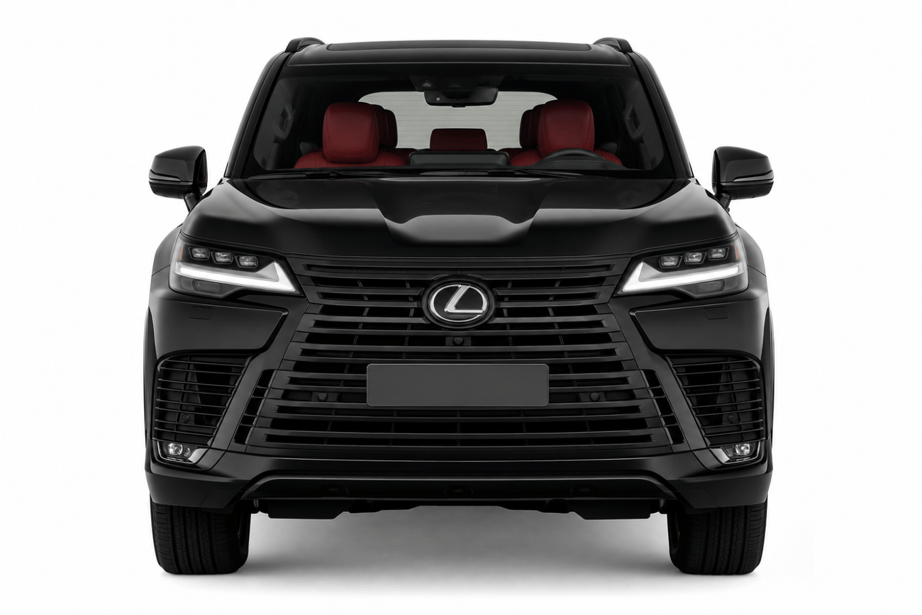 لكزس LX 500 ECTAI0018 - 2026 Lexus LX500d Urban - 3.3L Dsl At - 25 ML Spkrs - GR Black with Red Interior