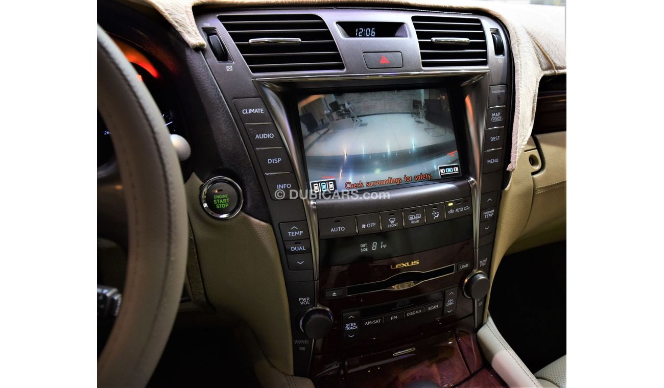 لكزس LS 460 Lexus LS460L 2009 Model!! in White Color! American Specs