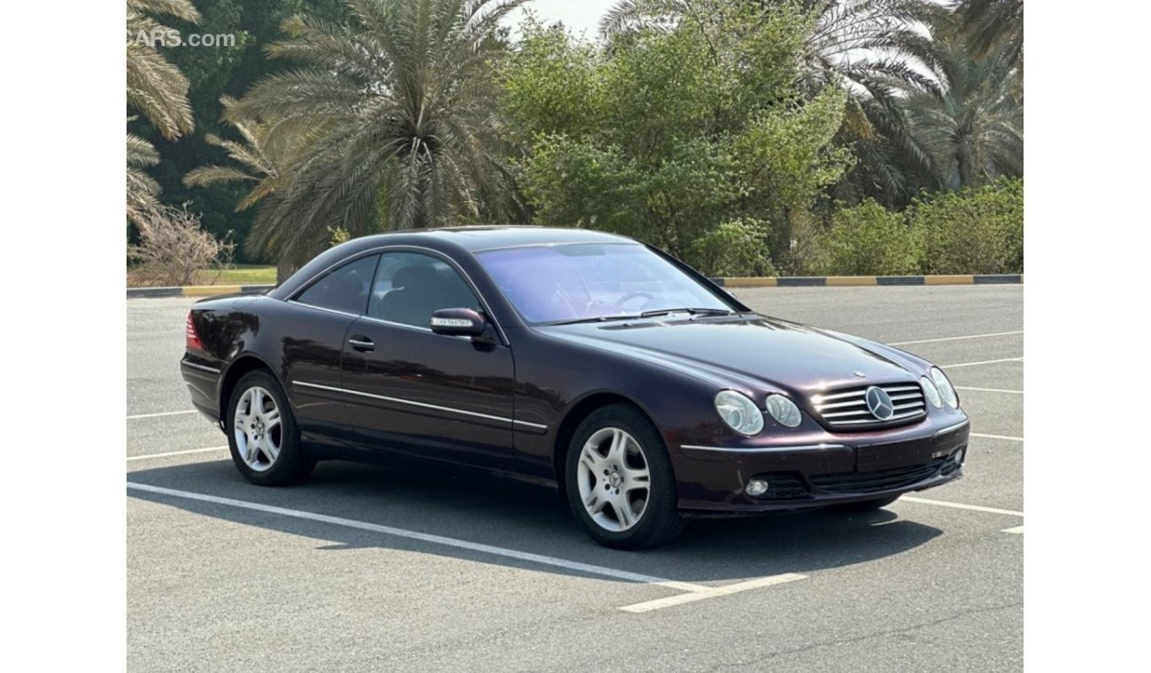 مرسيدس بنز CL 500 موديل 2003 خليجي مالك واحد من الوكاله