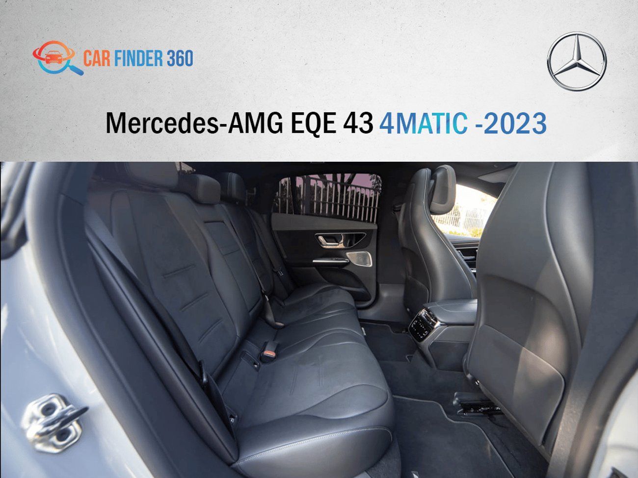 Mercedes-Benz EQE 43 2023 Mercedes-AMG EQE 43 4MATIC — 18,000 km only