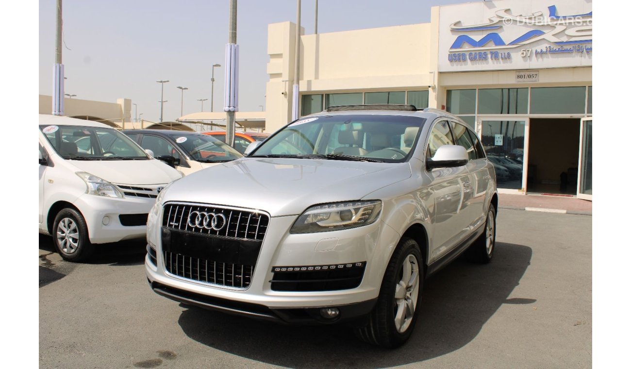 Audi Q7 ACCIDENTS FREE - S-LINE - FULL OPTION  -GCC - CAR IS IN PERFECT CONDITION INSIDE OUT