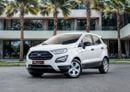 Ford EcoSport | 588 P.M | 0% Downpayment | Under Warranty!