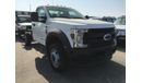 Ford F 550 XL-6.7L POWER STROKE TURBO DIESEL-SUPER DUTY CHASSIS.4X4-A/T-2019 MODEL YEAR (FOR GCC AND EXPORT)