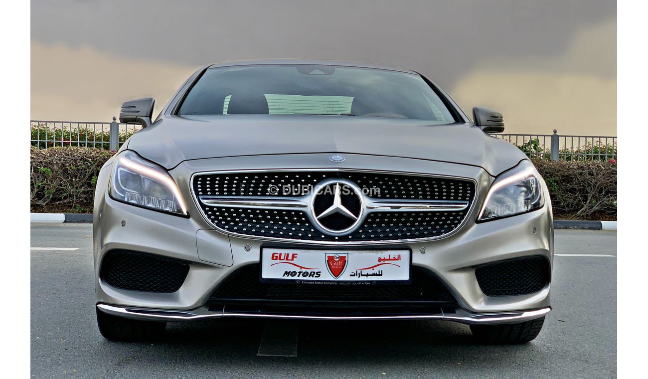 مرسيدس بنز CLS 500 EXCELLENT CONDITION - AGENCY MAINTAINED - UNDER AGENCY WARRANTY TILL 2020