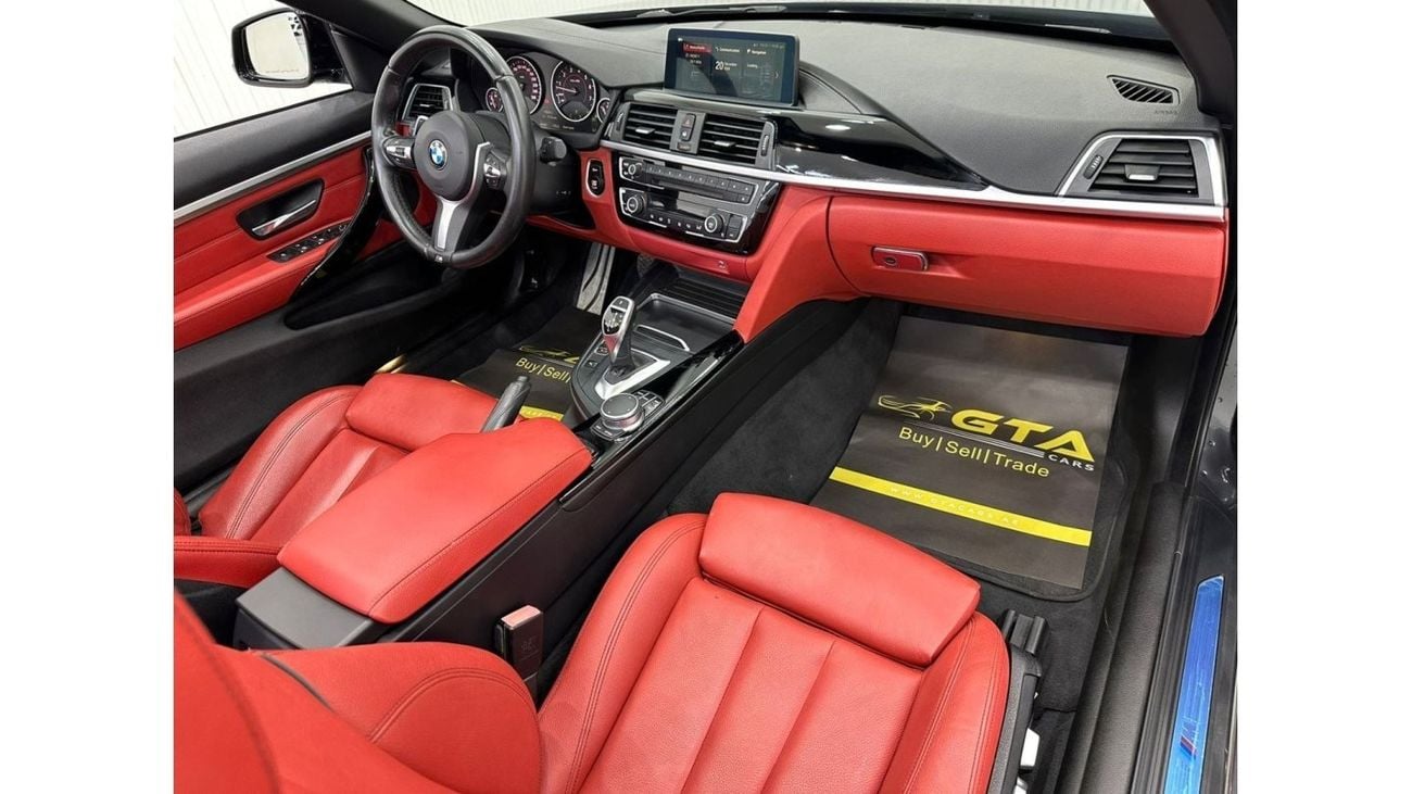 بي أم دبليو 420i M سبورت 2018 BMW 420i M-Kit Convertible, Warranty, Service History, Low Kms, GCC
