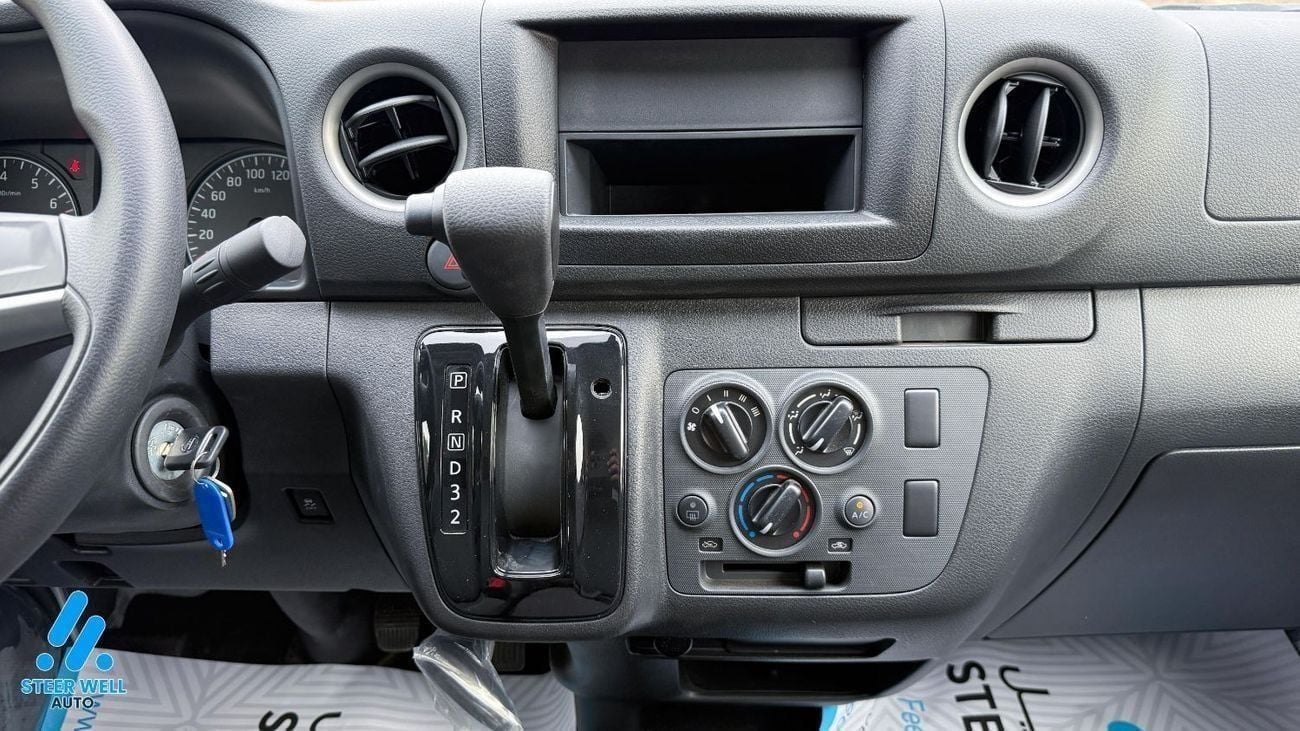 Nissan Urvan HIGH ROOF WIDE BODY 3-Seater Automatic (4-Door)