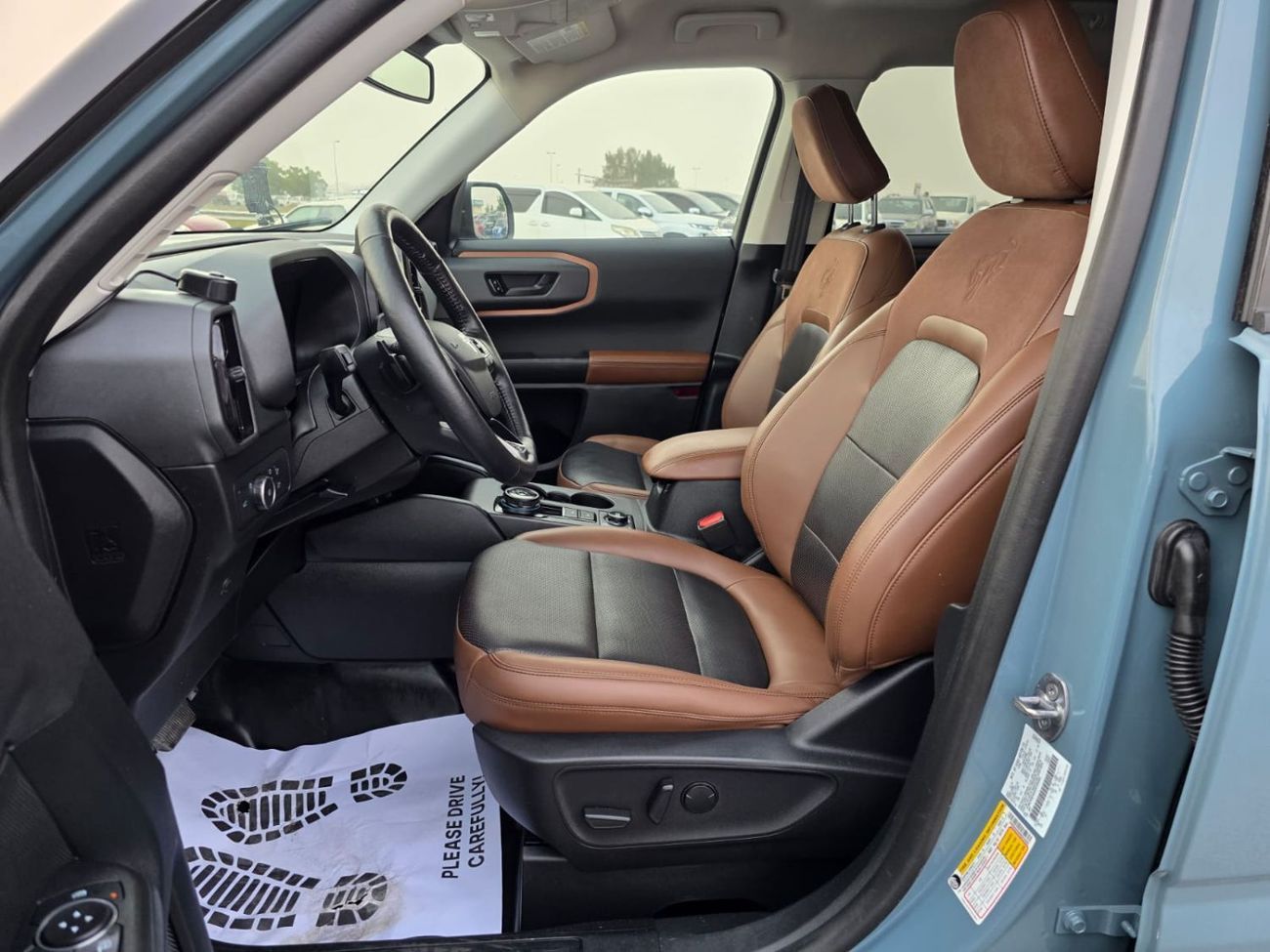 Ford Bronco 2022 Model 2.0L 4x4 , Push button and original leather