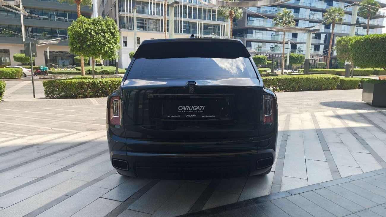 Rolls Royce Cullinan GCC, Black badge