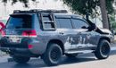 تويوتا لاند كروزر OFF ROAD MODIFIED | 2016 | RHD | 4.5L DIESEL ENGINE | HEAVY ROOF RACK WITH SIDE LADDER