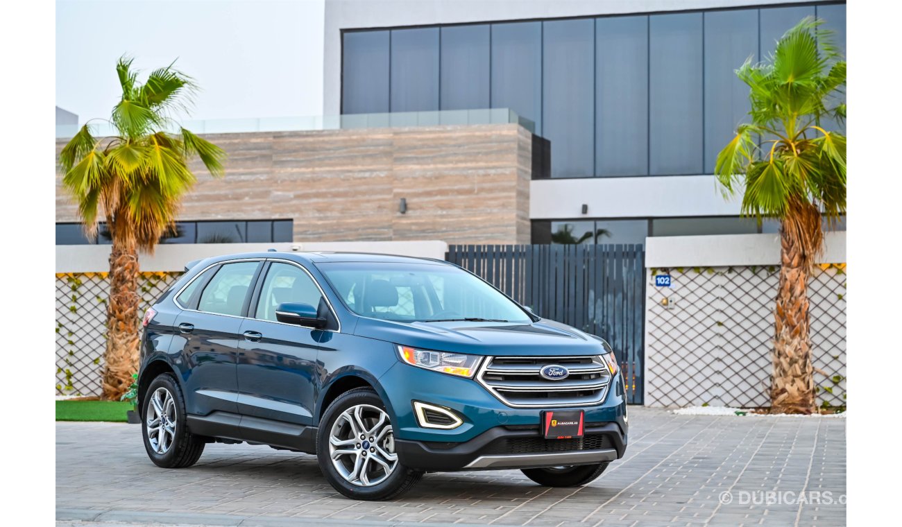 Ford Edge Titanium V6  | 1,645 P.M | 0% Downpayment | Full Option | Spectacular Condition!