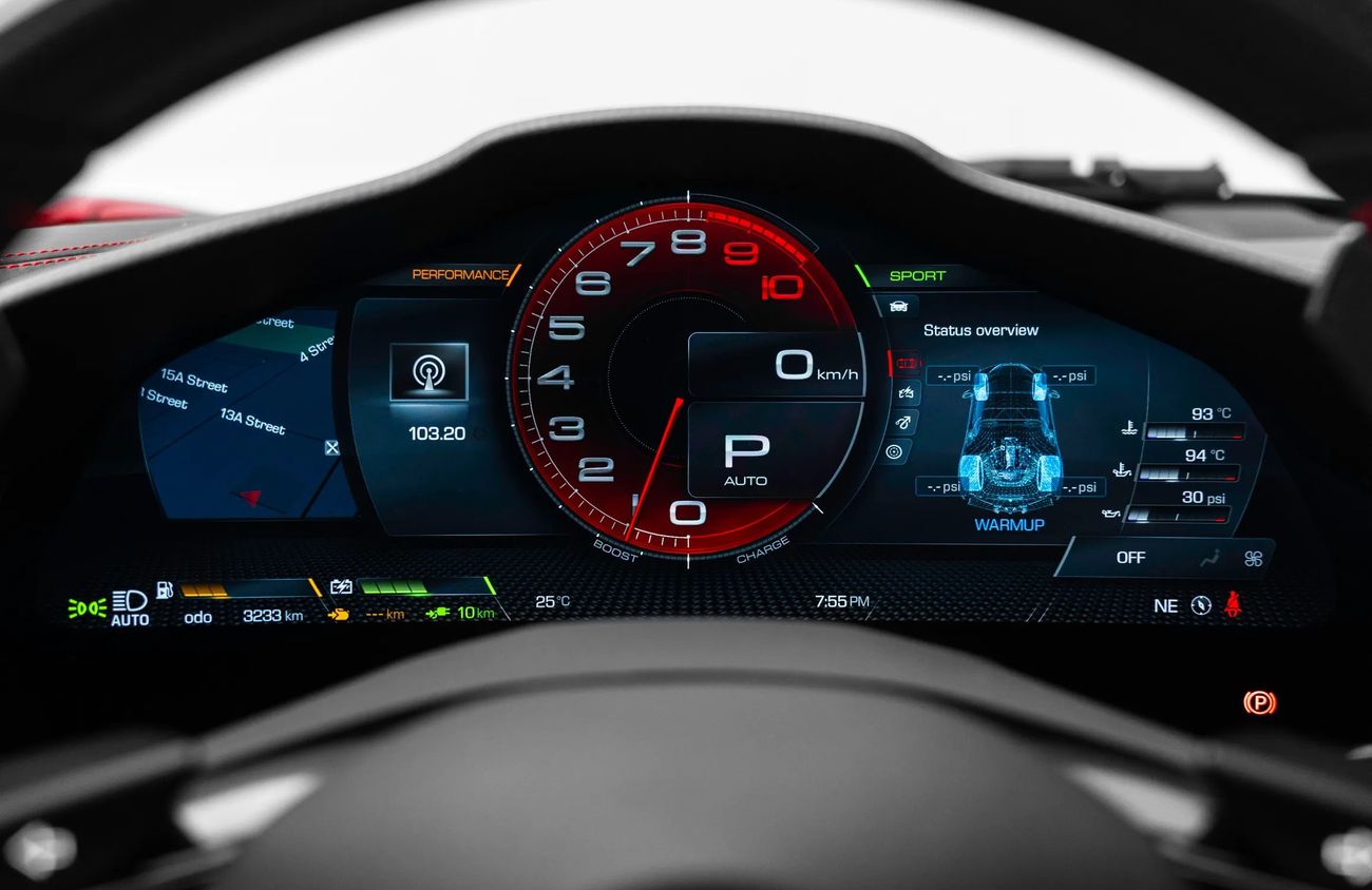 Ferrari SF90 Spider 4.0L V8 Twin-Turbocharged Engine + eMotor | Warranty