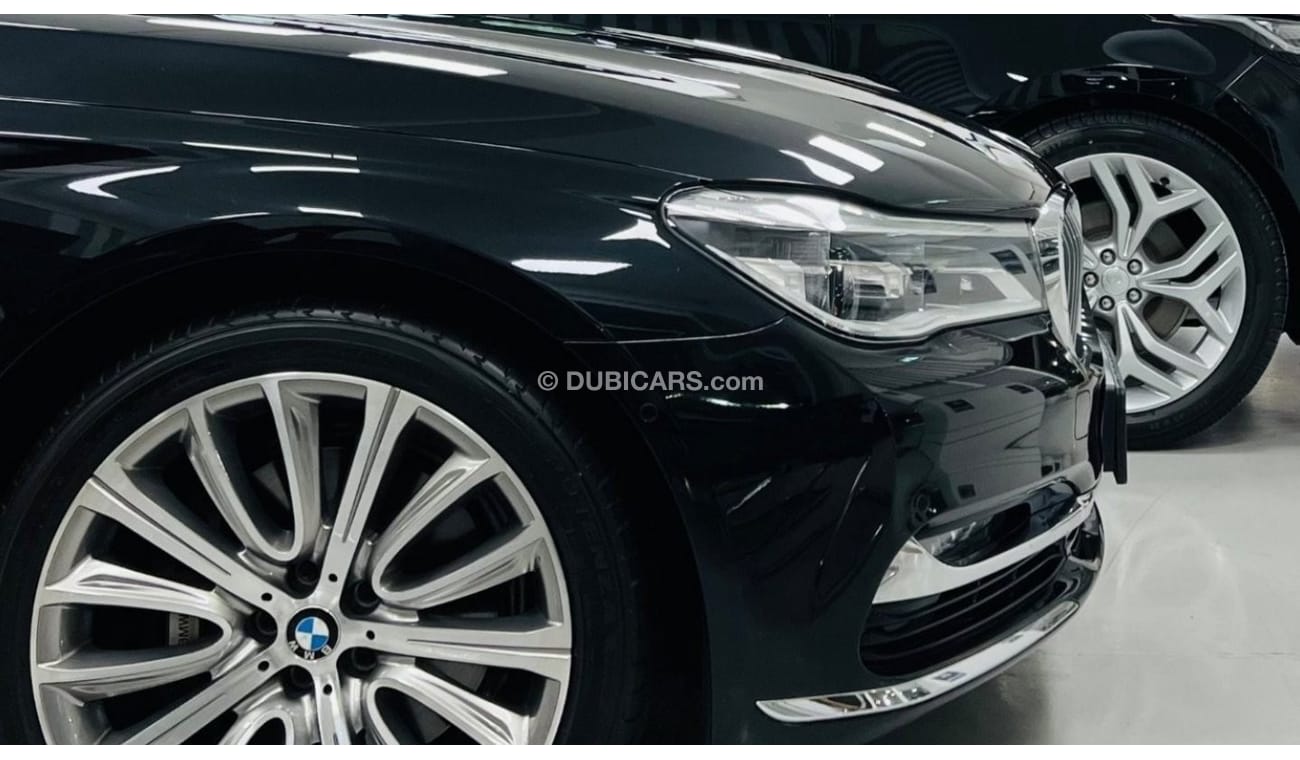 BMW 740Li Exclusive GCC .. FSH .. Perfect Condition .. V6 .. Top Range .