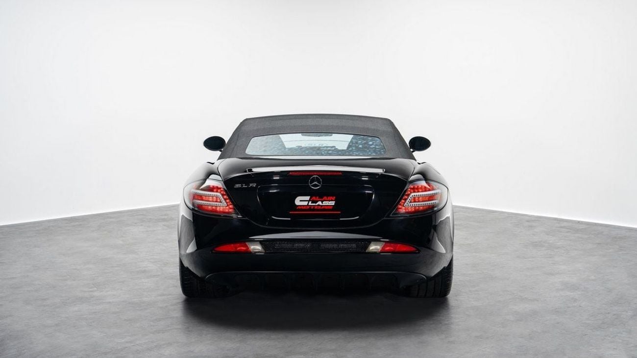 Mercedes-Benz SLR McLaren Roadster 2008 - American Specs