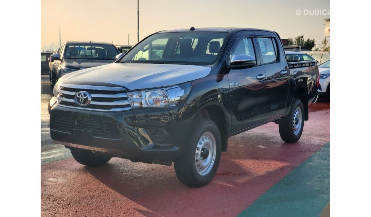 تويوتا هيلوكس Toyota Hilux 2022 model M/T 2.4 Diesel Black inside Black