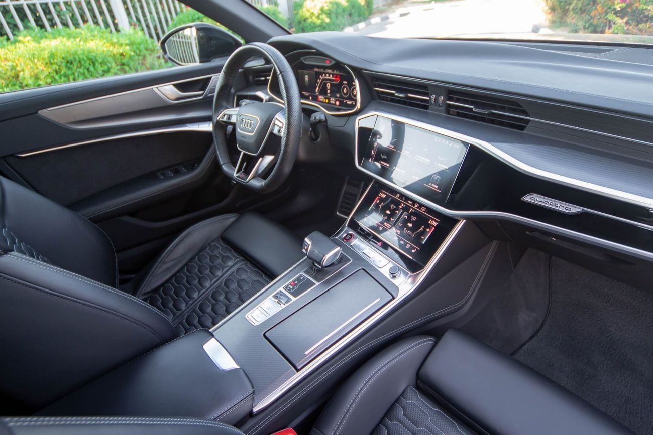 Audi RS6 2024 Audi RS6 Performance with 4.0L twin-turbo V8, 621 hp, 627 lb-ft torque, 8-speed automatic 2024