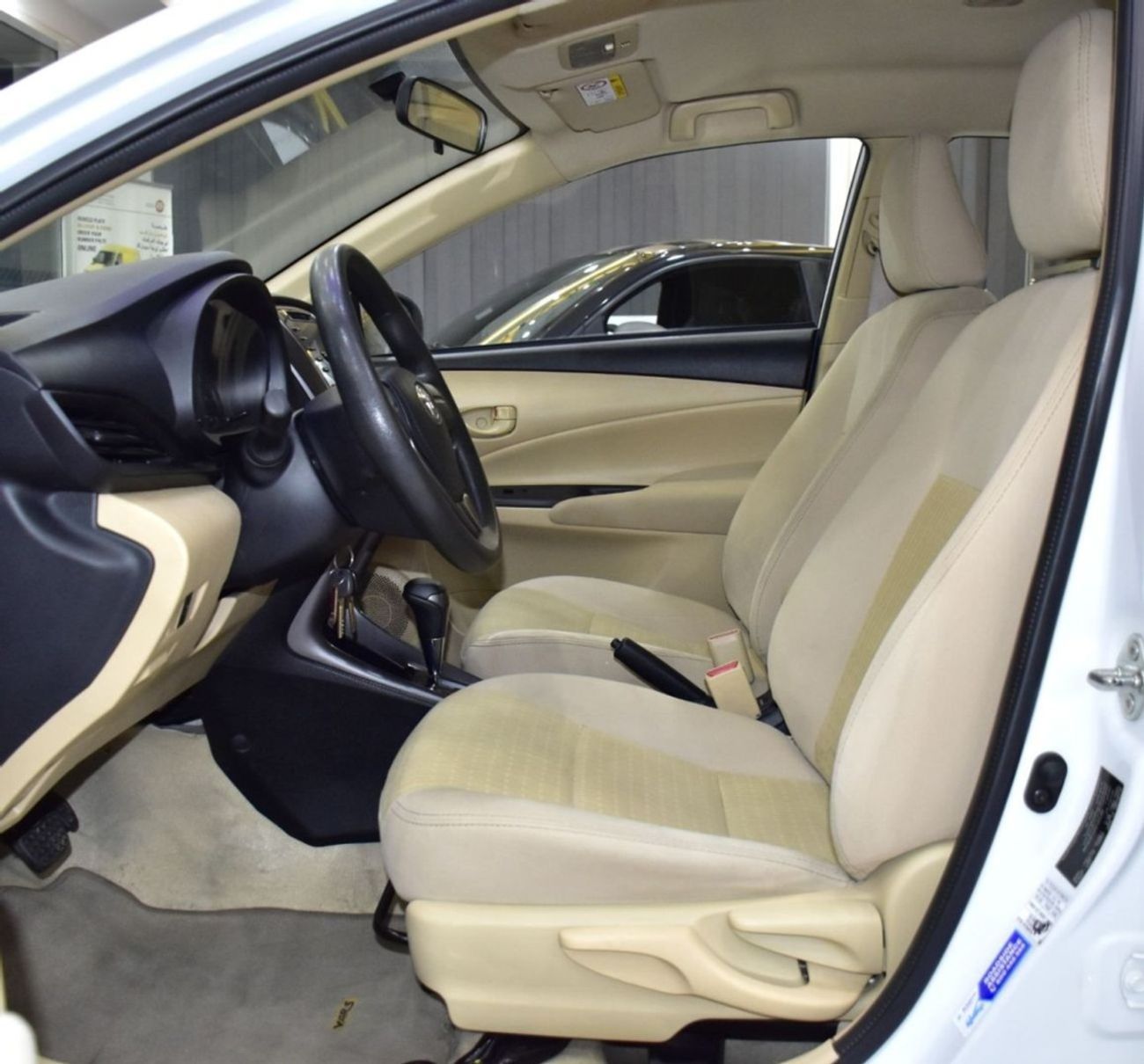 Toyota Yaris EXCELLENT DEAL for our Toyota Yaris 1.5L ( 2022 Model ) in White Color GCC Specs