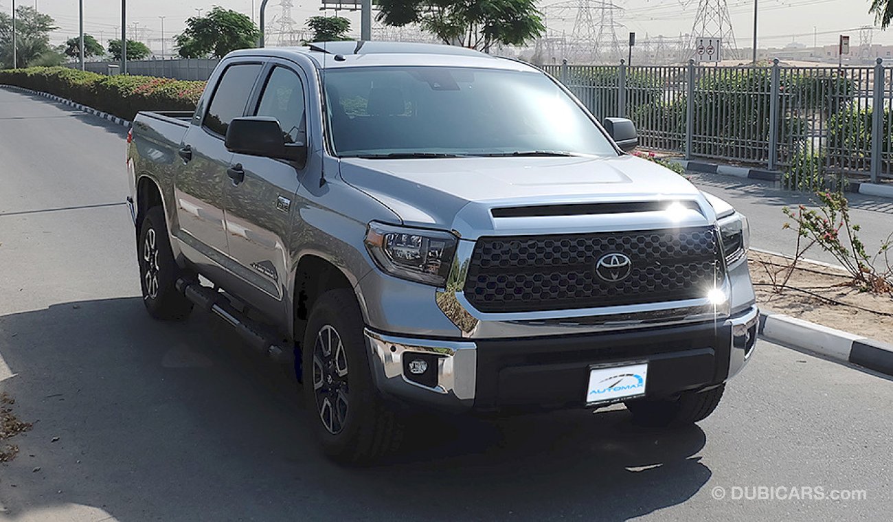 Toyota Tundra 2018 Crewmax SR5, 5.7-V8-4X4, 0km # VAT included