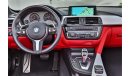 BMW 430i M Sport | 2,330 P.M | 0% Downpayment | Full Option