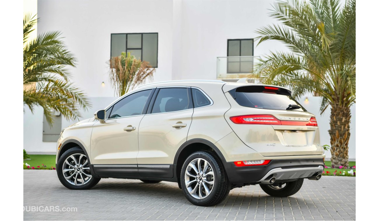 لنكن MKC - 8,000 Kms only! - Warranty and Service Until 2023 - AED 2,233 Per Month! - 0% DP