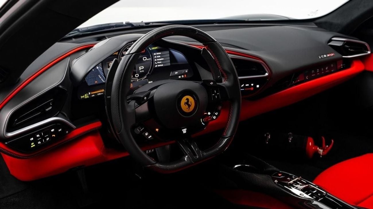 فيراري 296 GTB - 2023 - GCC Specs - Under Warranty and Service Contract