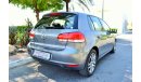 Volkswagen Golf - ZERO DOWN PAYMENT - 450AED/MONTHLY 1 year Warranty