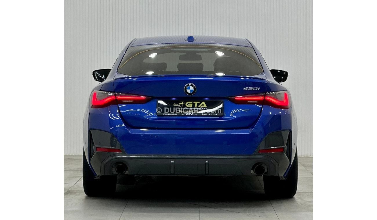 بي أم دبليو 430i 2022 BMW 430i M Sport Grancoupe, 5 Years BMW Warranty + Service Pack, FSH Agency, GCC
