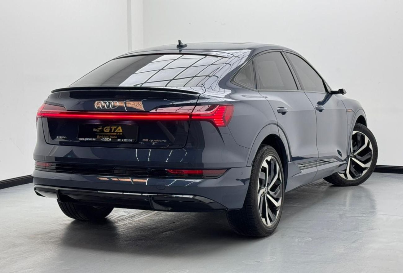 أودي اي ترون 2021 Audi E-Tron 55 Quattro S-Line, 2029 Audi Warranty, Audi Service History, GCC