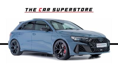 Audi RS3 TFSI quattro 2.5L Sportback Audi warranty Service Contract-Carbon RS Bucket Seats-Special Colo