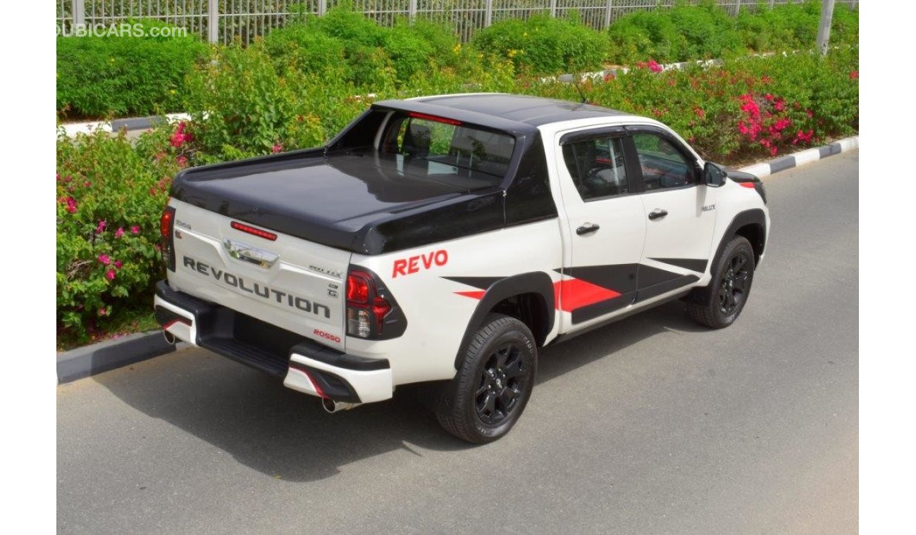 تويوتا هيلوكس Double Cab Pickup Revo Rosso   2.8l  Diesel 4wd Automatic Transmission