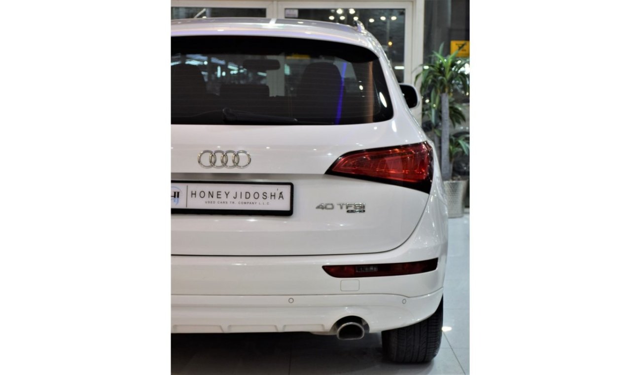 Audi Q5 EXCELLENT DEAL for our Audi Q5 40TFSi QUATTRO 2015 Model!! in White Color! GCC Specs