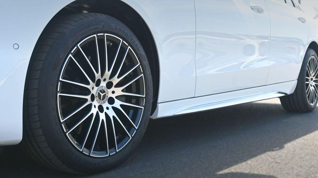 Mercedes-Benz C 200 Mercedes C200 L 2025 1.5L 4 Cylinder 170 hp  4 Doors 5 Seats White outside Black inside
