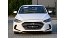 Hyundai Elantra GCC EXCELLENT CONDITION WITHOUT ACCIDENT 2016