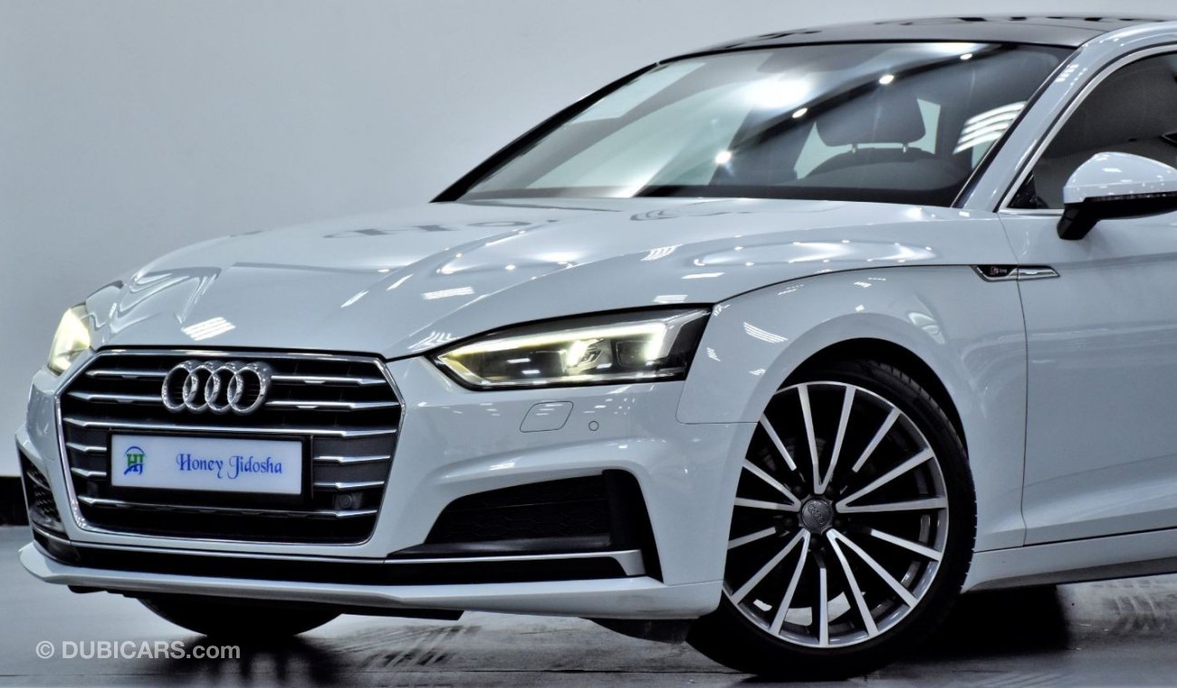 Audi A5 EXCELLENT DEAL for our Audi A5 40TFSi S-Line ( 2017 Model ) in White Color GCC Specs