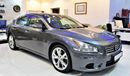 Nissan Maxima Amazing Nisssan Maxima 2014 Full option Gcc Under warranty
