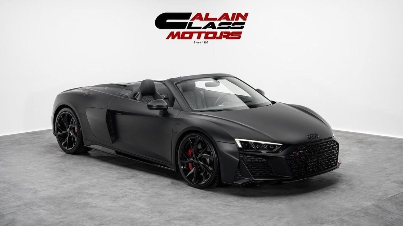 Audi R8 Spyder RWD - 2023 - GCC Specs - Under Warranty