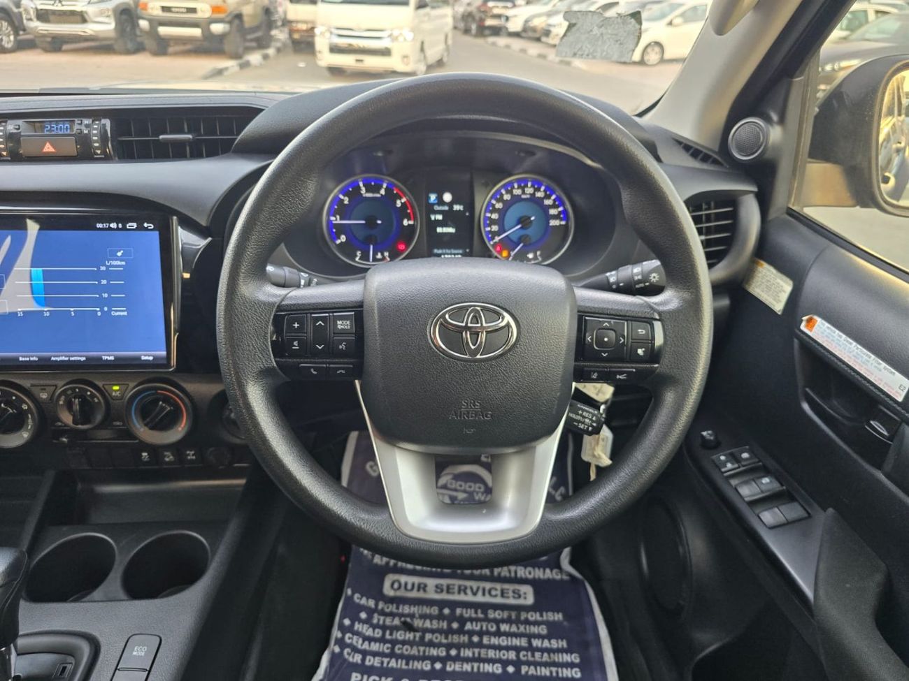 Toyota Hilux TOYOTA HILUX GR PICK UP RHD 2019 MODEL 2.8 L DIESEL AUTOMATIC(PM35445)