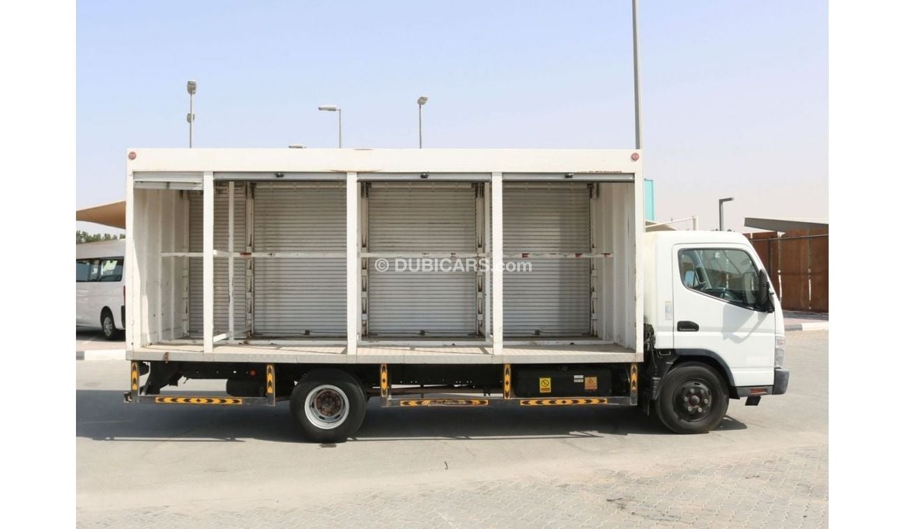Mitsubishi Fuso Canter 2017 | MITSUBISHI CANTER LONG CHASSIS SHUTTER BOX - WITH GCC SPECS AND EXCELLENT CONDITION