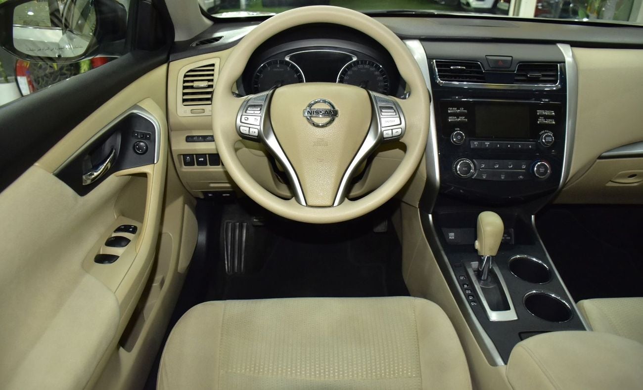 نيسان ألتيما EXCELLENT DEAL for our Nissan Altima 2.5 SV ( 2015 Model ) in Silver Color GCC Specs