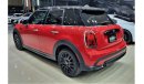 Mini Cooper STD MINI COOPER 2022 IN A BEAUTIFUL SHAPE WITH ONLY 23k KM FOR 85K AED