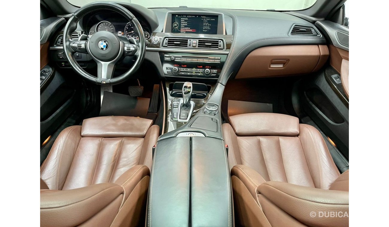 BMW 650i 2015 BMW 650i M-Sport, BMW Service History, Warranty, GCC