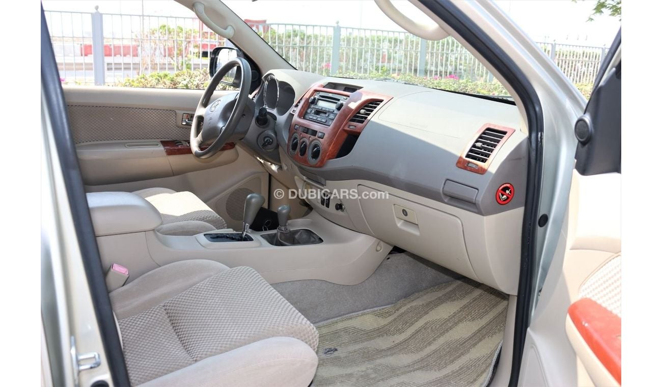 Toyota Fortuner TOYOTA FORTUNER 2007 GULF 4 CYLINDER