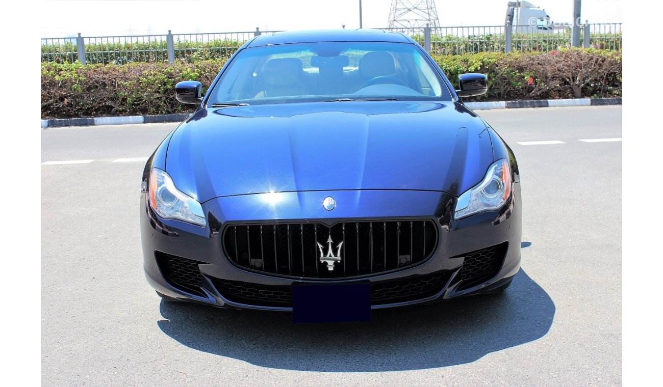 Maserati Quattroporte GTS V8 2015 - GCC- With Warranty from Al Tayer Motors