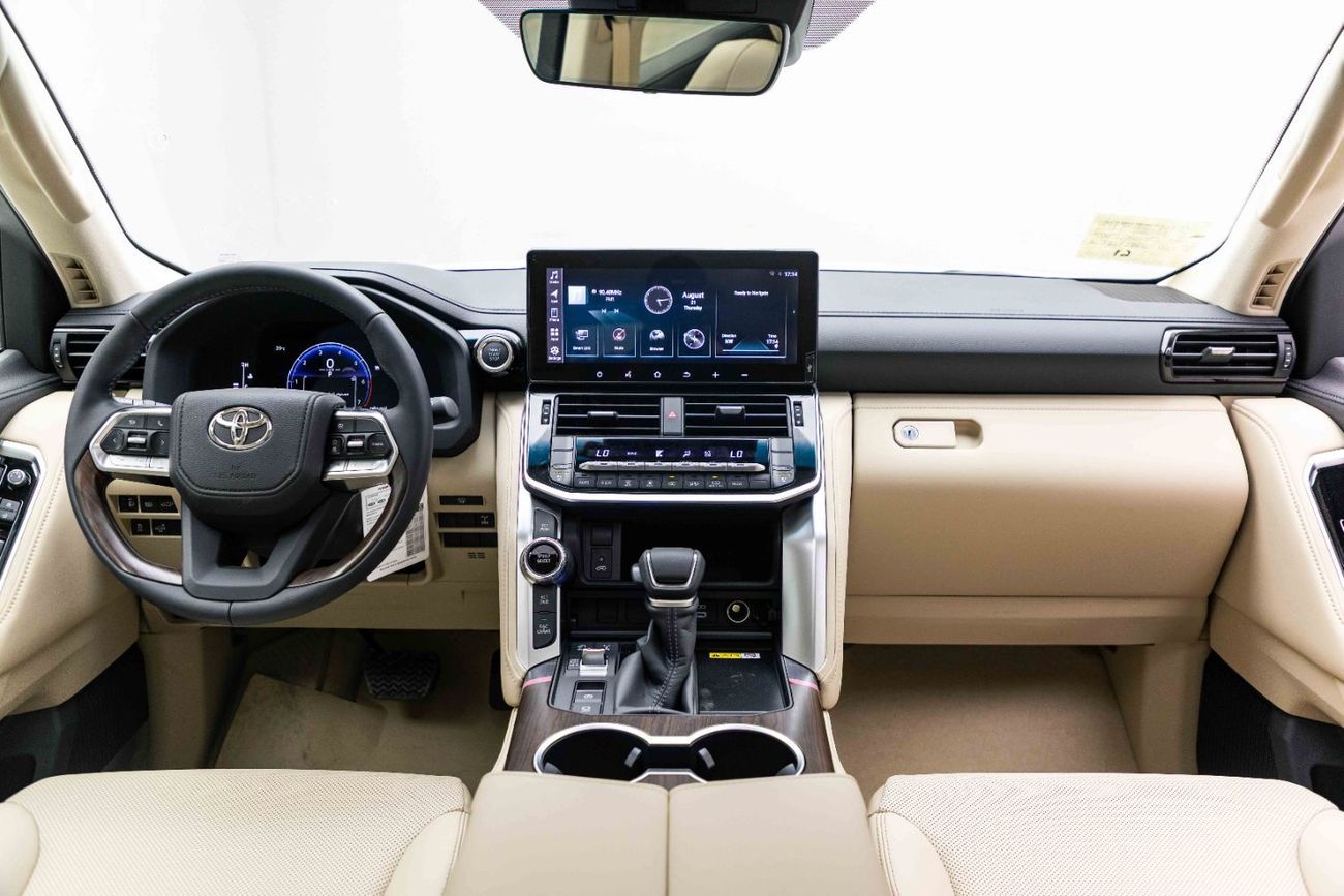 Toyota Land Cruiser GXR 4.0L - White Pearl Inside Beige | Export Only