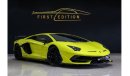 Lamborghini Aventador LP770-4 SVJ Warranty From Main Dealer