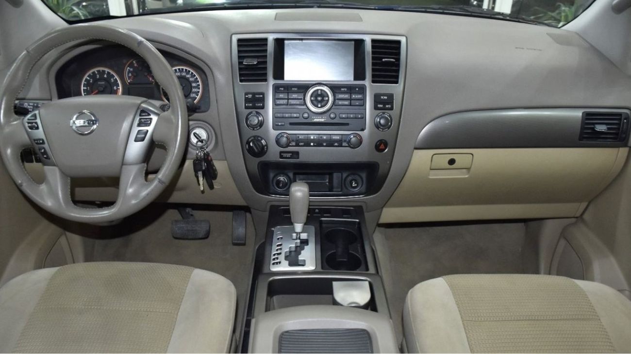 Nissan Armada EXCELLENT DEAL for our Nissan Armada SE ( 2015 Model ) in Black Color GCC Specs