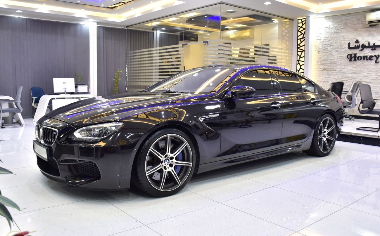 BMW M6 EXCELLENT DEAL for our BMW M6 Gran Coupe ( 2014 Model ) in Midnight Purple Color GCC Specs