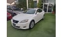 Lexus IS300 Gulf model 2007, white, beige interior, number one, imprint, leather hatch, cruise control, in excel